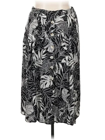 Pre-owned Eden & Olivia Casual Skirt In Black