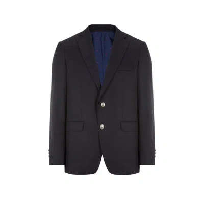 Eden Park Blazer With Stitching Details In Blue