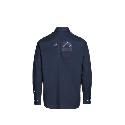 Eden Park Chemise Col Américain En Coton In Blue