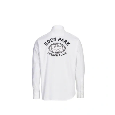 Eden Park Chemise En Coton In Blanc