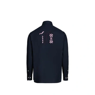 Eden Park Chemise En Coton In Blue