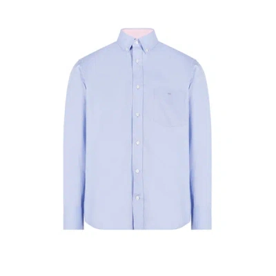 Eden Park Chemise En Coton In Blue