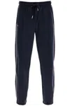 Shop Eden Park Contrast Piping Joggers With In Blue