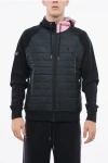 Eden Park Padded Details Hoodie In Black