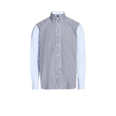 Eden Park Plain Shirt In Blue
