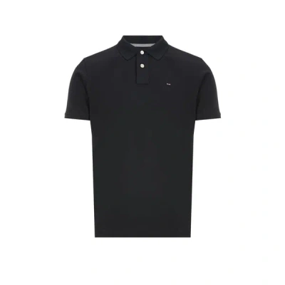 Eden Park Polo Uni En Piqué De Coton In Grey