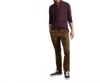 Eden Park Stretch- Cotton Chino Pants In Brown In Brown