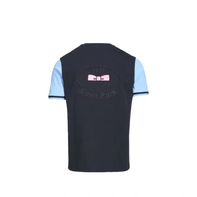 Eden Park T-shirt Brodé En Coton In Blue