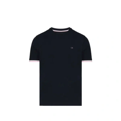 Eden Park T-shirt Cocardier Ffr In Blue