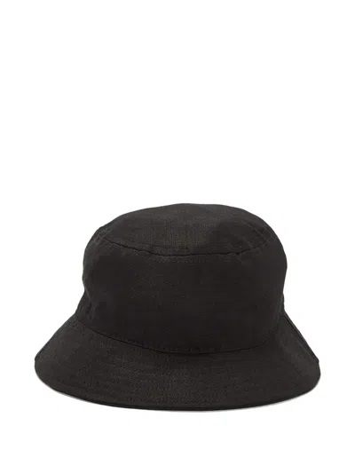Eden Power Corp Logo-embroidered Bucket Hat In Black