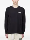 Eden Power Corp Logo Recycled Long-sleeved T-shirt In Black