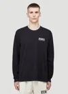Eden Power Corp Logo Recycled Long-sleeved T-shirt In Black