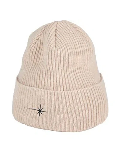 Eden Power Corp Man Hat Beige Size Onesize Recycled Cashmere In Brown