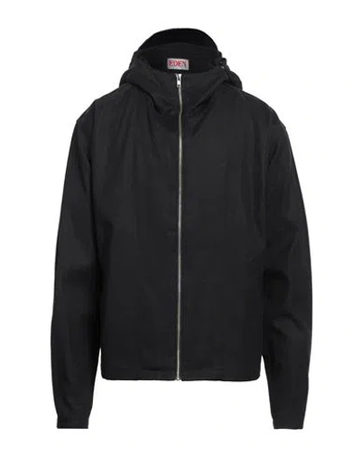 Eden Power Corp Man Jacket Black Size L Hemp, Organic Cotton