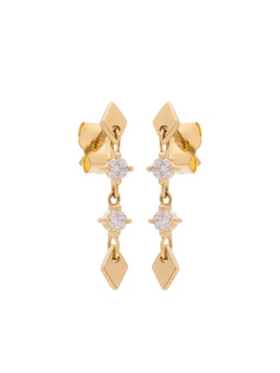 Eden Presley 14k Yellow Gold Shine Diamond Earring