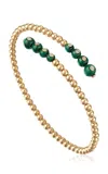 Eden Presley Bubbles Double Wrap 14k Yellow Gold  Bangle