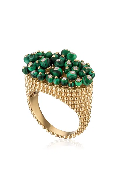 Eden Presley Bubbles Explosion 14k Yellow Gold  Diamond Ring