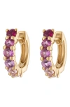 Eden Presley Ep Signature Huggie Hoop Earrings In Gold