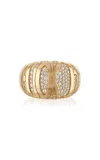Eden Presley "f*ck It" 14k Yellow Gold Diamond Ring