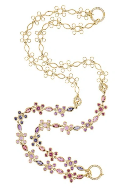 Eden Presley In Sync Transformer Necklace In Gold