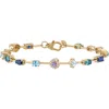 Eden Presley Mini Rock Candy Bracelet In Gold