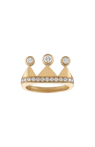Eden Presley Queen For A Day Stackable Ring In Gold