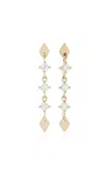 Eden Presley Shine 14k Yellow Gold Diamond Earrings In Gold