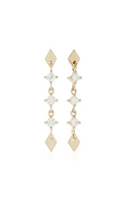 Eden Presley Shine 14k Yellow Gold Diamond Earrings