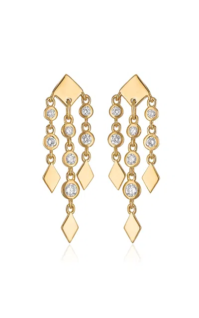 Eden Presley Small Shine 14k Yellow Gold Diamond Earrings