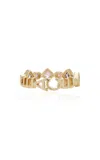 EDEN PRESLEY TATTOO CANDY 14K YELLOW GOLD RING