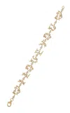 Eden Presley Vine Letter 14k Yellow Gold Diamond Bracelet