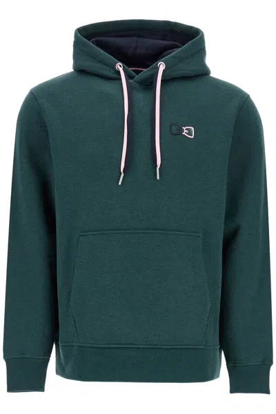 EDEN PARK DARK GREEN LOOSE FIT ZIP HOODIE