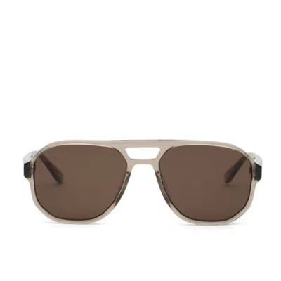 Edera Women's Brown Clemence Transparent Oyster Acetate