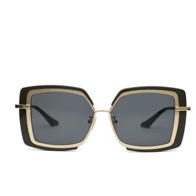 Edera Women's Zeta Military Green Acetate