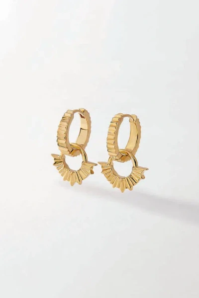 Edge Of Ember Sunseeker Charm Earrings In Gold