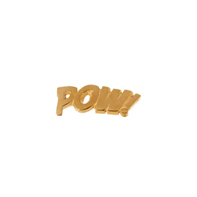 Edge Only Men's Pow Pin 18ct Gold Vermeil
