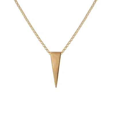 Edge Only Women's Spike Pendant 18ct Gold Vermeil