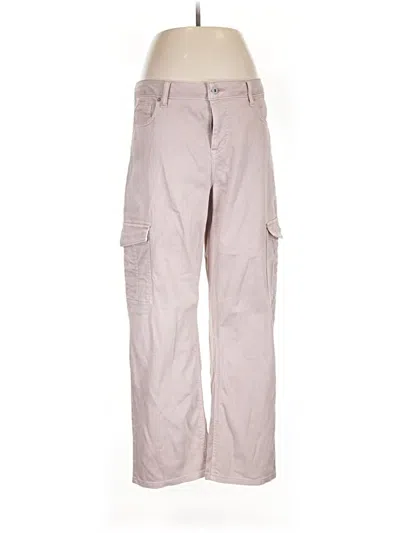 Pre-owned Edgely Cargo Pants In Pink