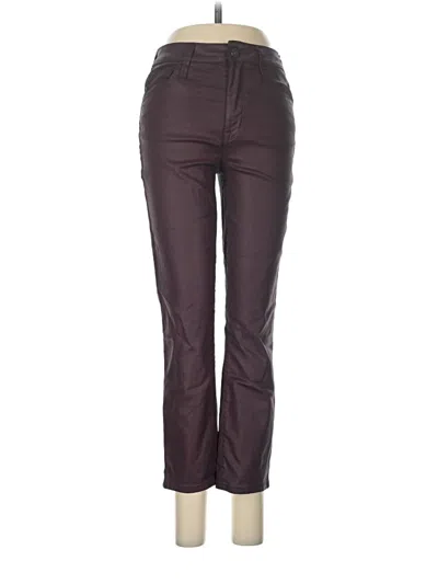 Pre-owned Edgely Casual Pants In Burgundy