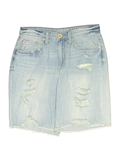 Pre-owned Edgely Denim Shorts In Blue