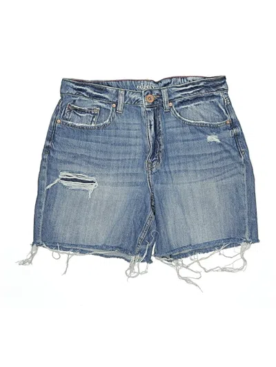 Pre-owned Edgely Denim Shorts In Blue