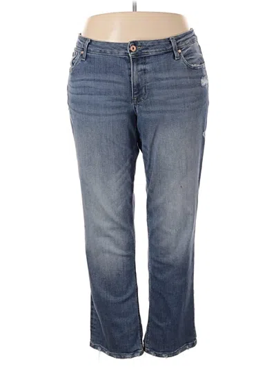 Pre-owned Edgely Jeans In Blue