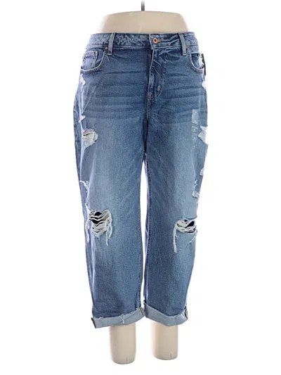 Edgely Jeans In Burgundy