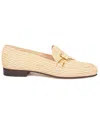 EDHEN MILANO AGHADIR BEIGE STRAW LOAFER