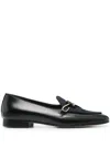 Edhen Milano Comporta Single Buckle Loafers In Blue