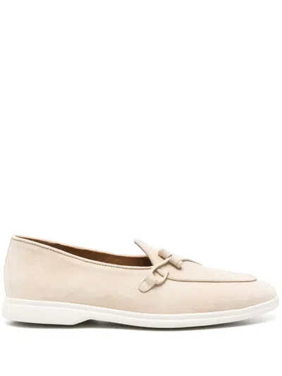 Edhen Milano Comporta Loafers In Neutrals