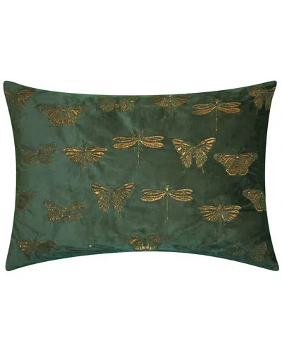 Edie Home Butterfly Decorative Throw Pillow In Multi