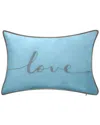 Edie Home Celebrations Beaded Love Decorative Pi In Mineral