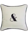 Edie Home Celebrations Embroidered & Decorative Pillow In Multi