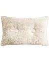 Edie Home Delmonico Chenille Decorative Pillow In Neutral